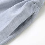 リネン調メランジサスペンダー付きギャザースカート(80~100cm) | BeBe | 詳細画像14 