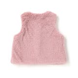 リボンモチーフボアベスト(90~100cm) | BeBe | 詳細画像5