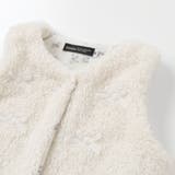 リボンモチーフボアベスト(90~100cm) | BeBe | 詳細画像8