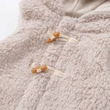 トグルボタンフード付きボアベスト(90~100cm) | BeBe | 詳細画像11 