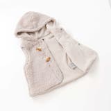 トグルボタンフード付きボアベスト(90~100cm) | BeBe | 詳細画像14 