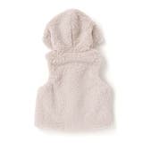 トグルボタンフード付きボアベスト(90~100cm) | BeBe | 詳細画像9 