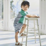 ネクタイプリントブロード切替半袖Tシャツ(80~90cm) | BeBe | 詳細画像4