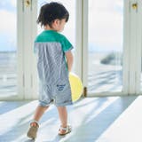 ネクタイプリントブロード切替半袖Tシャツ(80~90cm) | BeBe | 詳細画像5