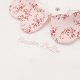 【お揃い】フラワープリントスカラップ襟半袖針抜きTシャツ(80~100cm) | BeBe | 詳細画像10