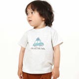 グレー | メランジ天竺車プリント半袖Tシャツ(80~100cm) | BeBe