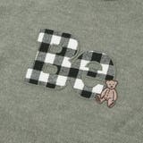 Beパッチ刺しゅうスムース長袖Tシャツ(80~100cm) | BeBe | 詳細画像11 
