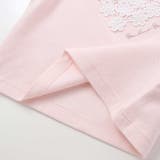 ハートレースモチーフ針抜き長袖Tシャツ(80~100cm) | BeBe | 詳細画像10 