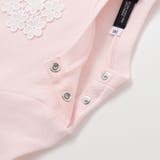 ハートレースモチーフ針抜き長袖Tシャツ(80~100cm) | BeBe | 詳細画像8 