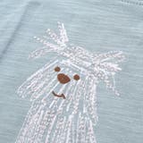 スラブ天竺DOGプリント長袖Tシャツ(80~100cm) | BeBe | 詳細画像11 