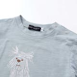 スラブ天竺DOGプリント長袖Tシャツ(80~100cm) | BeBe | 詳細画像9 