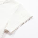 シアーチェックチュール切り替え半袖ワンピース(95~150cm) | BeBe Petits Pois Vert | 詳細画像10