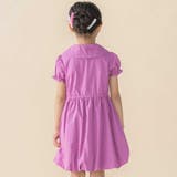 丸襟パフスリーブバルーンワンピース(95~150cm) | BeBe Petits Pois Vert | 詳細画像6 
