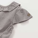 ダンガリーフリル襟カシュクールワンピース | BeBe Petits Pois Vert | 詳細画像16