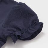【店舗限定】パフスリーブティアードワンピース(95~150cm) | BeBe Petits Pois Vert | 詳細画像11 
