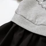 【店舗限定】ノルディック切替長袖ワンピース(95~150cm) | BeBe Petits Pois Vert | 詳細画像17 