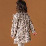 【店舗限定】花柄コールテンフリルワンピース(95~150cm) | BeBe Petits Pois Vert | 詳細画像5 