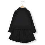 【お揃い】リボン付きチェック無地フォーマルスーツ上下セット(110~130cm) | BeBe Petits Pois Vert | 詳細画像20 