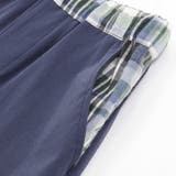 チェック&無地切り替え半袖シャツ+ハーフパンツセットアップ(95~150cm) | BeBe Petits Pois Vert | 詳細画像16
