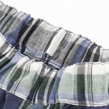 チェック&無地切り替え半袖シャツ+ハーフパンツセットアップ(95~150cm) | BeBe Petits Pois Vert | 詳細画像19