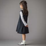 【店舗限定】くもキルトジャンパースカート＋長袖リブトップスセット(95~150c… | BeBe Petits Pois Vert | 詳細画像3 