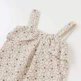 【店舗限定】花柄コールテンジャンパースカート＋長袖リブトップスセット(95~15… | BeBe Petits Pois Vert | 詳細画像9 