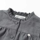 【店舗限定】型押し花柄ベスト+ショートパンツセットアップ(95~150cm) | BeBe Petits Pois Vert | 詳細画像13