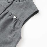 【店舗限定】型押し花柄ベスト+ショートパンツセットアップ(95~150cm) | BeBe Petits Pois Vert | 詳細画像14