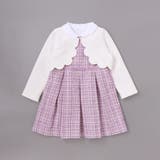 ボレロ＋ジャンパースカート＋ブラウス3点セットアンサンブル | BeBe Petits Pois Vert | 詳細画像19 