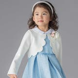 ボレロ＋ジャンパースカート＋ブラウス3点セットアンサンブル | BeBe Petits Pois Vert | 詳細画像3 