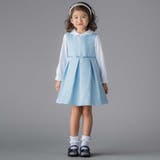 ボレロ＋ジャンパースカート＋ブラウス3点セットアンサンブル | BeBe Petits Pois Vert | 詳細画像5 