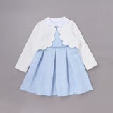 ボレロ＋ジャンパースカート＋ブラウス3点セットアンサンブル | BeBe Petits Pois Vert | 詳細画像9 