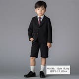 【店舗限定】フォーマルジャケット＋パンツ＋シャツ3点セット(110~130cm) | BeBe Petits Pois Vert | 詳細画像2 