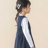 前スカラップツイルジャンパースカート(95~150cm) | BeBe Petits Pois Vert | 詳細画像5