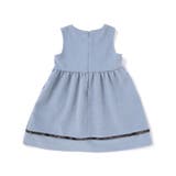 【店舗限定】チェック柄リボンジャンパースカート(95~150cm) | BeBe Petits Pois Vert | 詳細画像6 