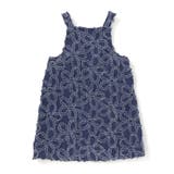 【店舗限定】花柄フリンジデニムジャンパースカート(95~150cm) | BeBe Petits Pois Vert | 詳細画像5 