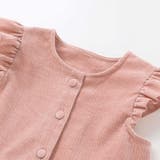 【店舗限定】【お揃い】起毛ジャガードスカラップジャンパースカート(95~150c… | BeBe Petits Pois Vert | 詳細画像10 