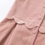 【店舗限定】【お揃い】起毛ジャガードスカラップジャンパースカート(95~150c… | BeBe Petits Pois Vert | 詳細画像13 