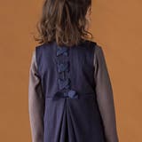 【店舗限定】ポンチバック編み上げジャンパースカート(95~150cm) | BeBe Petits Pois Vert | 詳細画像5 