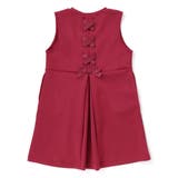 【店舗限定】ポンチバック編み上げジャンパースカート(95~150cm) | BeBe Petits Pois Vert | 詳細画像9 