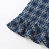 【店舗限定】チェックデニムジャンパースカート(95~150cm) | BeBe Petits Pois Vert | 詳細画像12