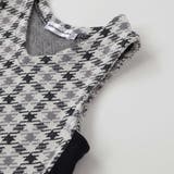 【店舗限定】千鳥格子サイドラインジャンパースカート(95~150cm) | BeBe Petits Pois Vert | 詳細画像11 