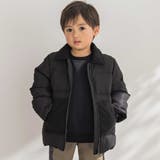 【店舗限定】タフタコールテン切り替えダウンジャケット(95~150cm) | BeBe Petits Pois Vert | 詳細画像4 