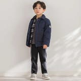 【店舗限定】タフタコールテン切り替えダウンジャケット(95~150cm) | BeBe Petits Pois Vert | 詳細画像6 