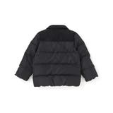 【店舗限定】タフタコールテン切り替えダウンジャケット(95~150cm) | BeBe Petits Pois Vert | 詳細画像9 