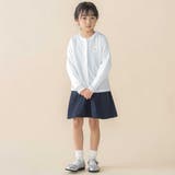 レーシーカットソー長袖カーディガン(95~150cm) | BeBe Petits Pois Vert | 詳細画像4