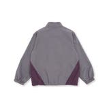 サイド配色タフタスタンドカラーブルゾン(95~150cm) | BeBe Petits Pois Vert | 詳細画像12 