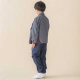 サイド配色タフタスタンドカラーブルゾン(95~150cm) | BeBe Petits Pois Vert | 詳細画像3 