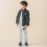 サイド配色タフタスタンドカラーブルゾン(95~150cm) | BeBe Petits Pois Vert | 詳細画像5 