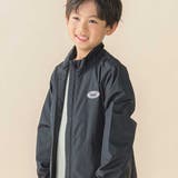 サイド配色タフタスタンドカラーブルゾン(95~150cm) | BeBe Petits Pois Vert | 詳細画像7 